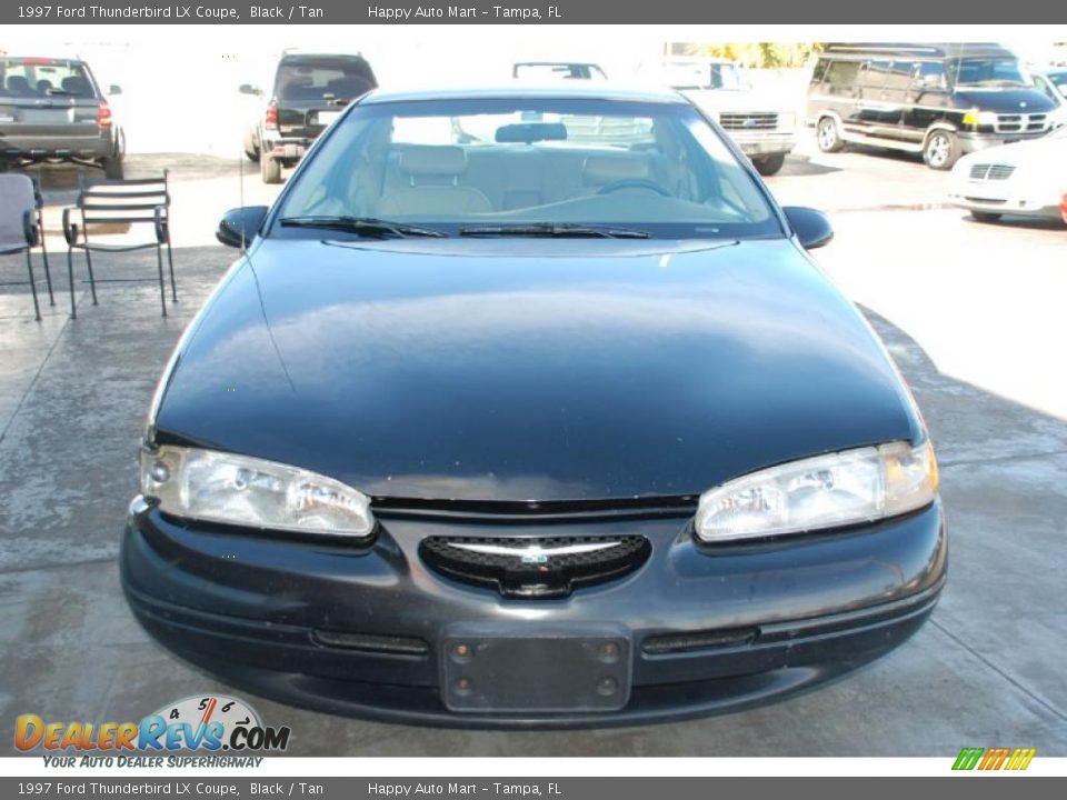 1997 Ford Thunderbird LX Coupe Black / Tan Photo #6