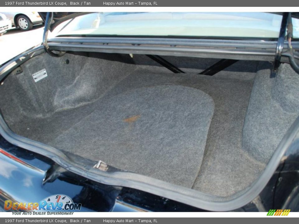 1997 Ford Thunderbird LX Coupe Black / Tan Photo #23