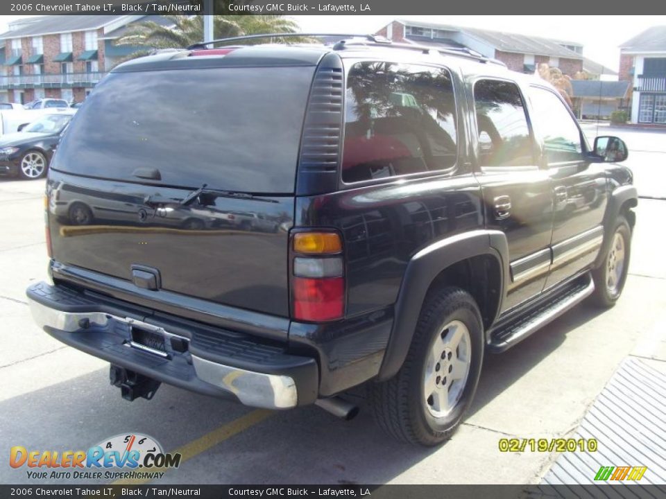 2006 Chevrolet Tahoe LT Black / Tan/Neutral Photo #5