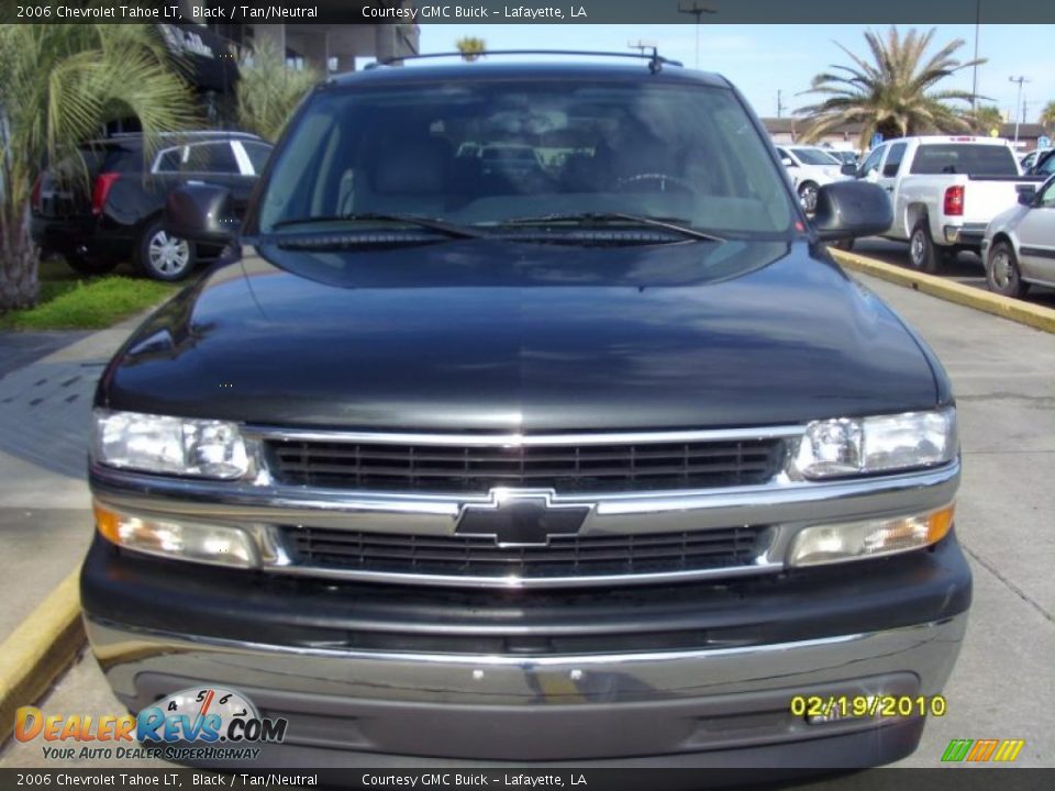 2006 Chevrolet Tahoe LT Black / Tan/Neutral Photo #6