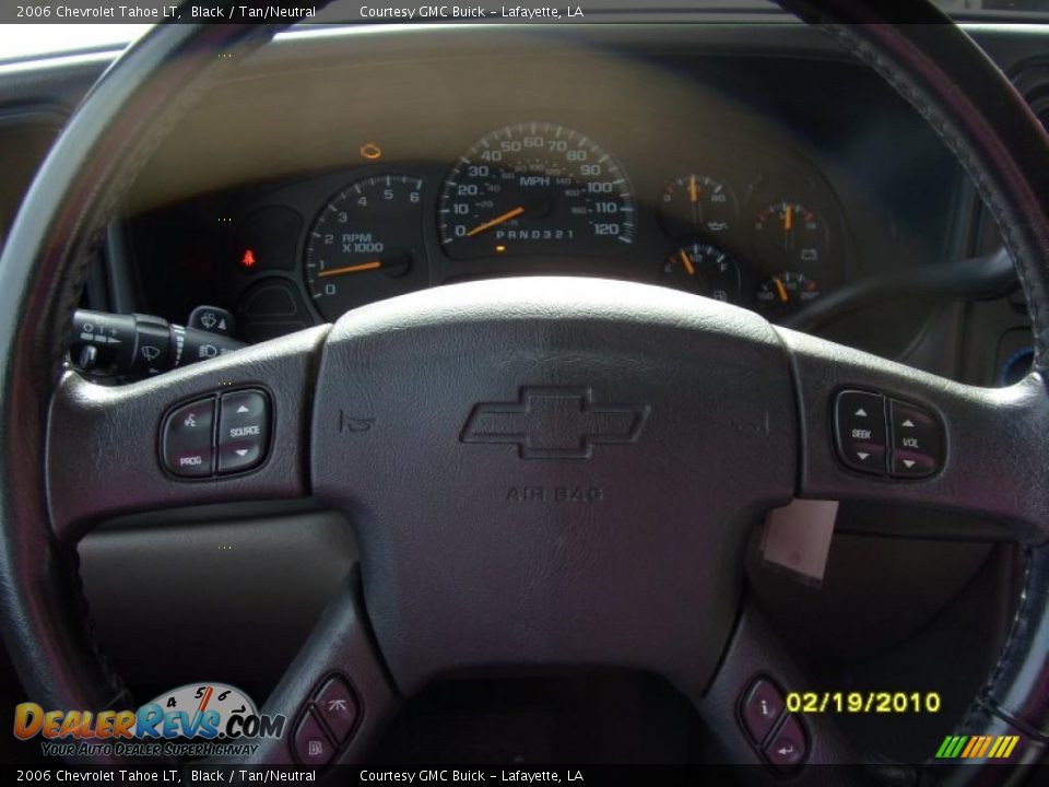 2006 Chevrolet Tahoe LT Black / Tan/Neutral Photo #7