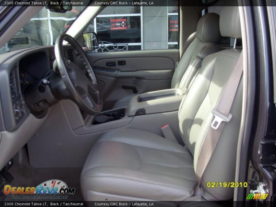2006 Chevrolet Tahoe LT Black / Tan/Neutral Photo #8