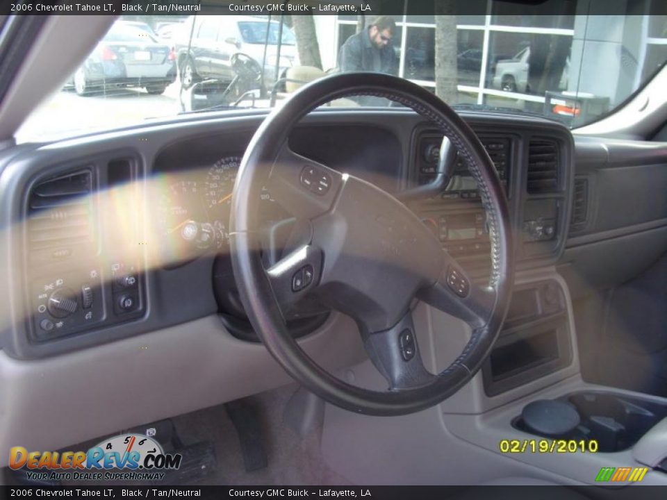 2006 Chevrolet Tahoe LT Black / Tan/Neutral Photo #9