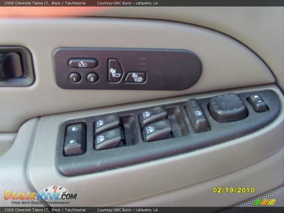 2006 Chevrolet Tahoe LT Black / Tan/Neutral Photo #10