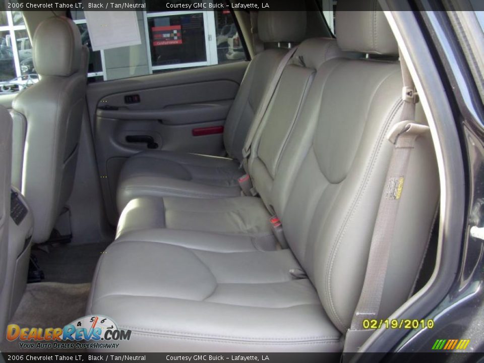 2006 Chevrolet Tahoe LT Black / Tan/Neutral Photo #12