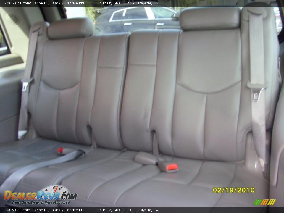 2006 Chevrolet Tahoe LT Black / Tan/Neutral Photo #13