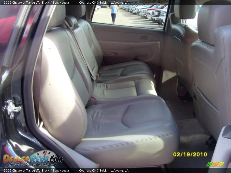 2006 Chevrolet Tahoe LT Black / Tan/Neutral Photo #14