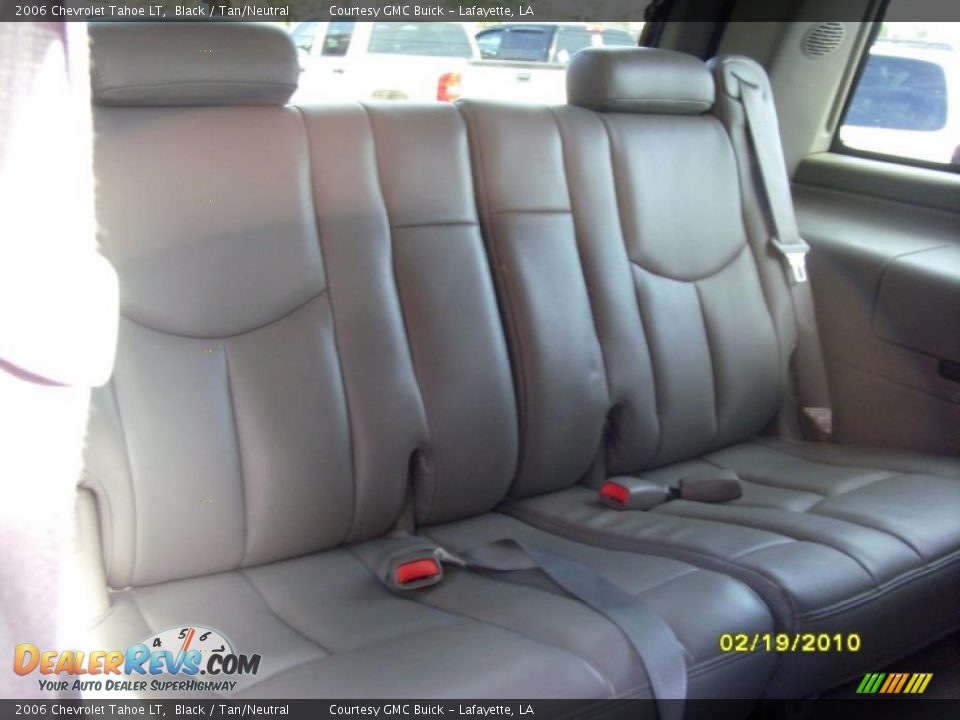 2006 Chevrolet Tahoe LT Black / Tan/Neutral Photo #15
