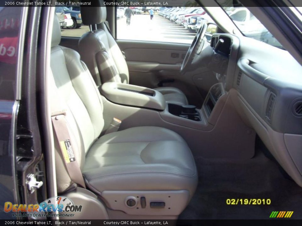 2006 Chevrolet Tahoe LT Black / Tan/Neutral Photo #16