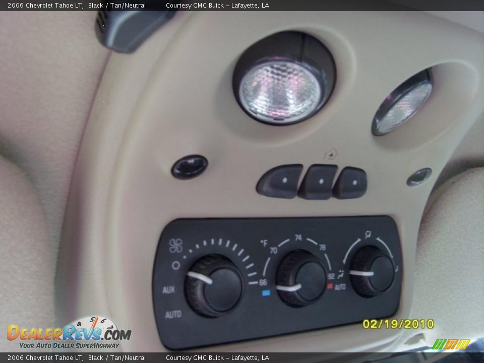 2006 Chevrolet Tahoe LT Black / Tan/Neutral Photo #21