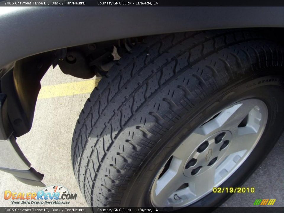 2006 Chevrolet Tahoe LT Black / Tan/Neutral Photo #22