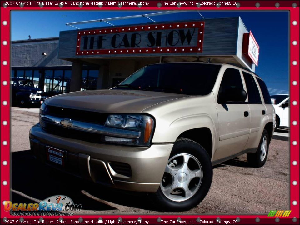 2007 Chevrolet TrailBlazer LS 4x4 Sandstone Metallic / Light Cashmere/Ebony Photo #1