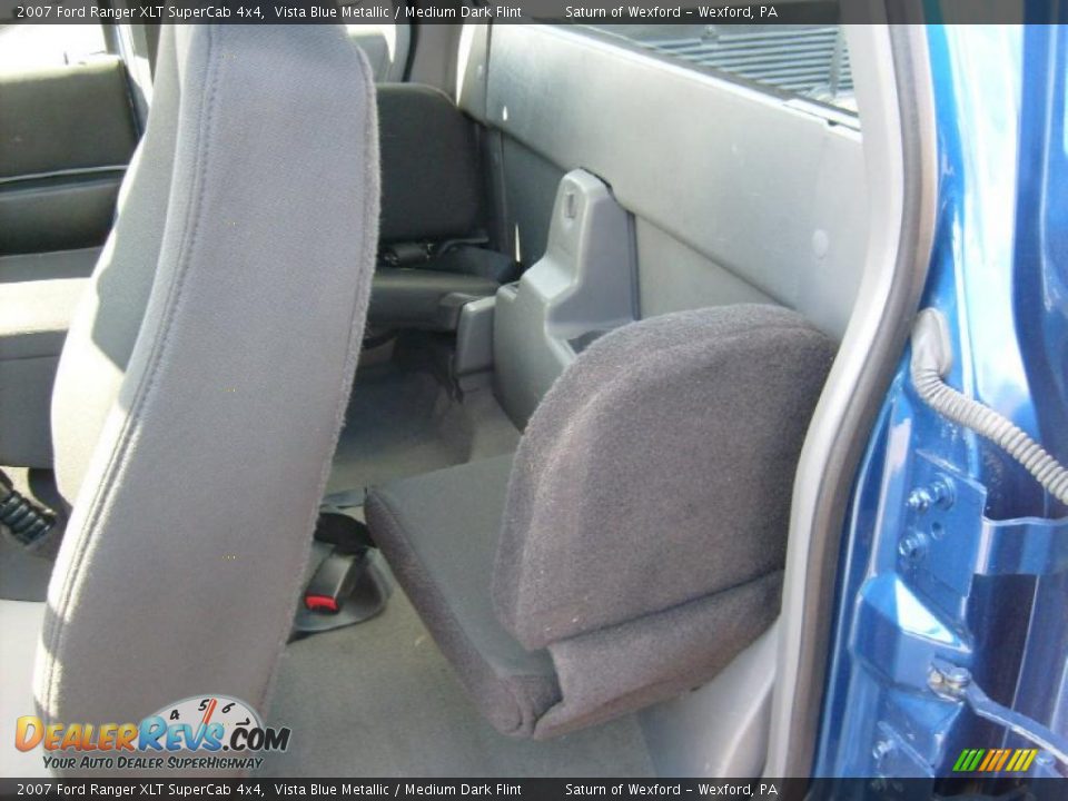 2007 Ford Ranger XLT SuperCab 4x4 Vista Blue Metallic / Medium Dark Flint Photo #13