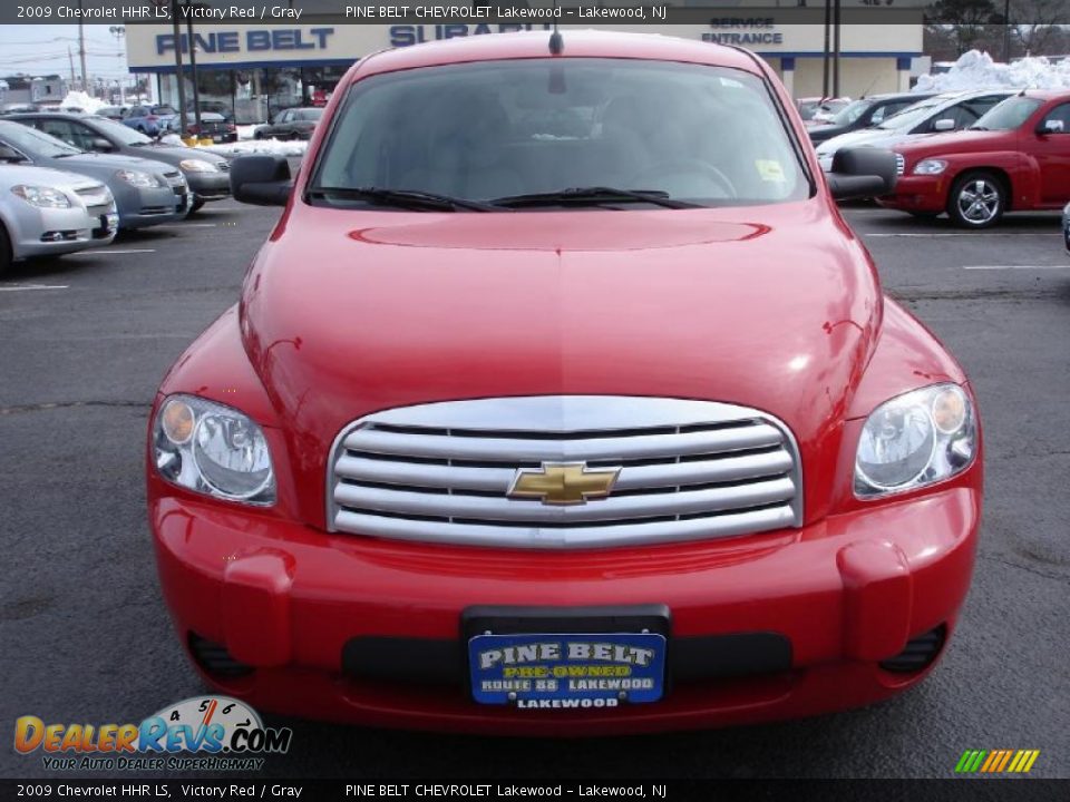 2009 Chevrolet HHR LS Victory Red / Gray Photo #2