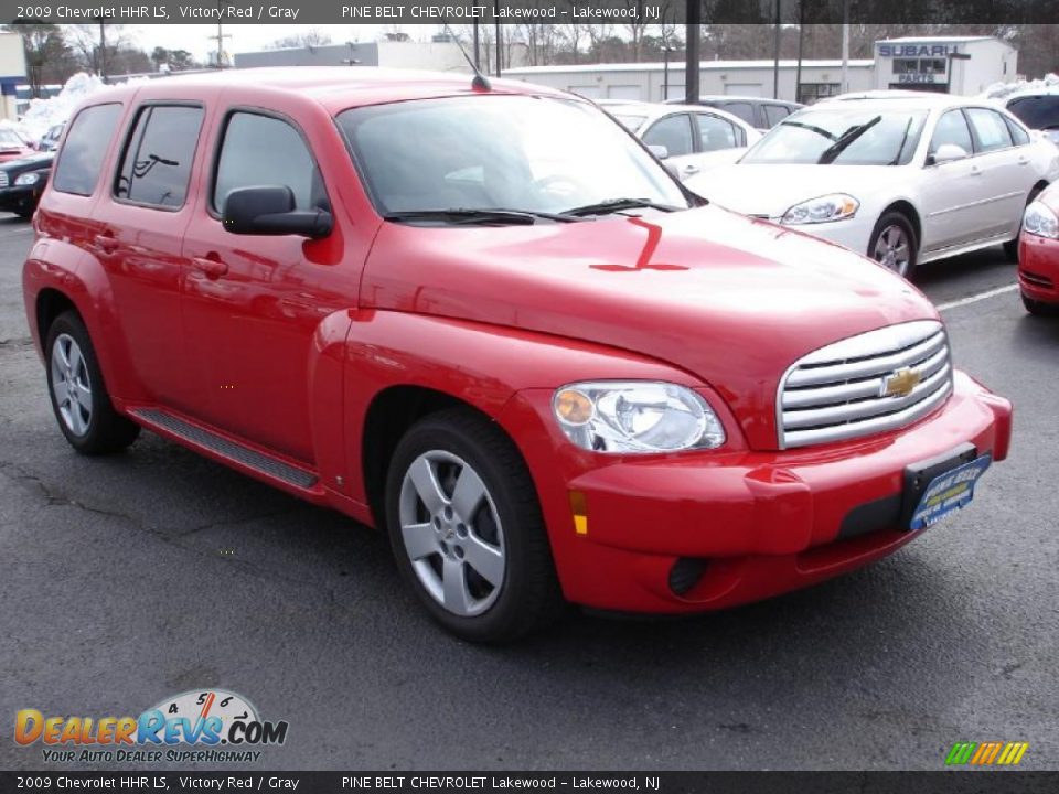 2009 Chevrolet HHR LS Victory Red / Gray Photo #3