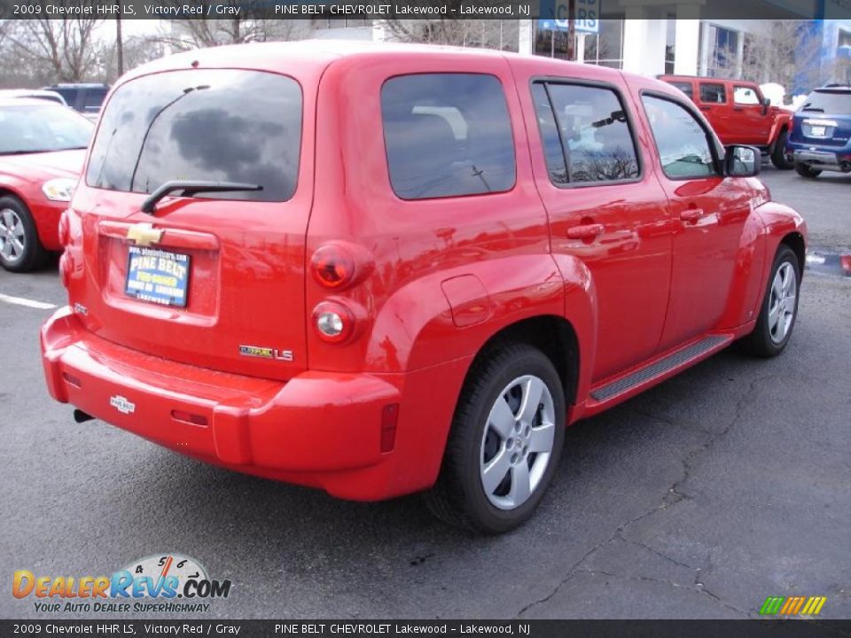 2009 Chevrolet HHR LS Victory Red / Gray Photo #4