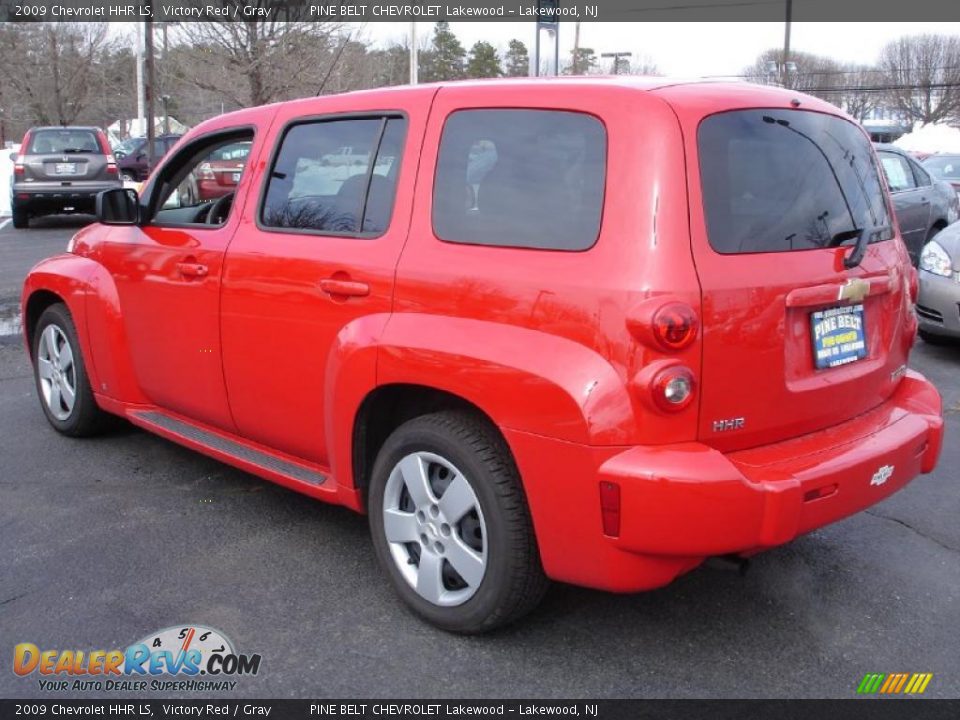 2009 Chevrolet HHR LS Victory Red / Gray Photo #6