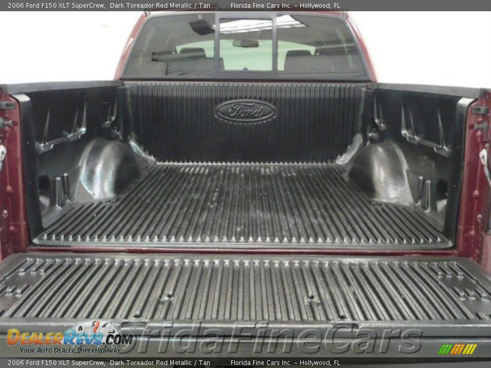 2006 Ford F150 XLT SuperCrew Dark Toreador Red Metallic / Tan Photo #8