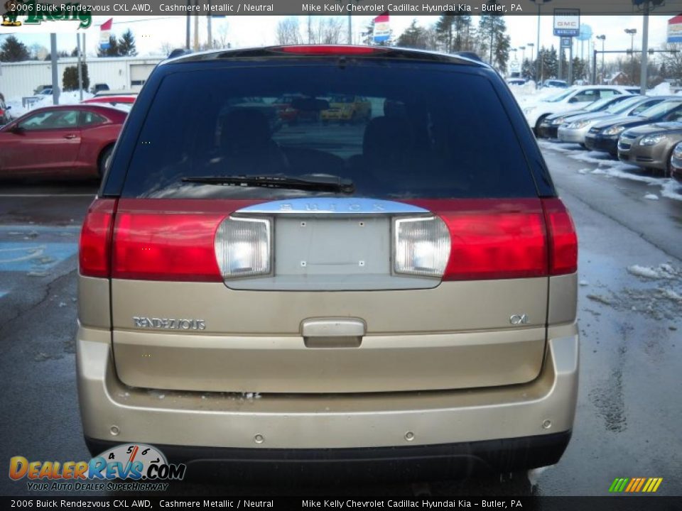 2006 Buick Rendezvous CXL AWD Cashmere Metallic / Neutral Photo #4