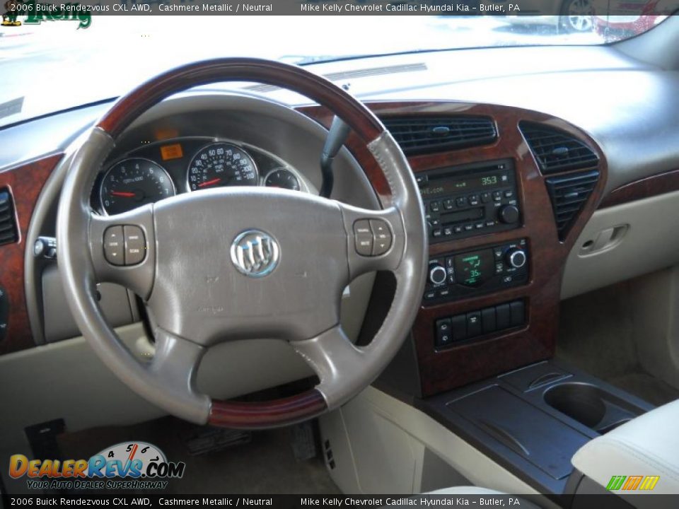 2006 Buick Rendezvous CXL AWD Cashmere Metallic / Neutral Photo #12