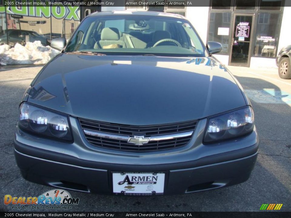 2005 Chevrolet Impala Medium Gray Metallic / Medium Gray Photo #3