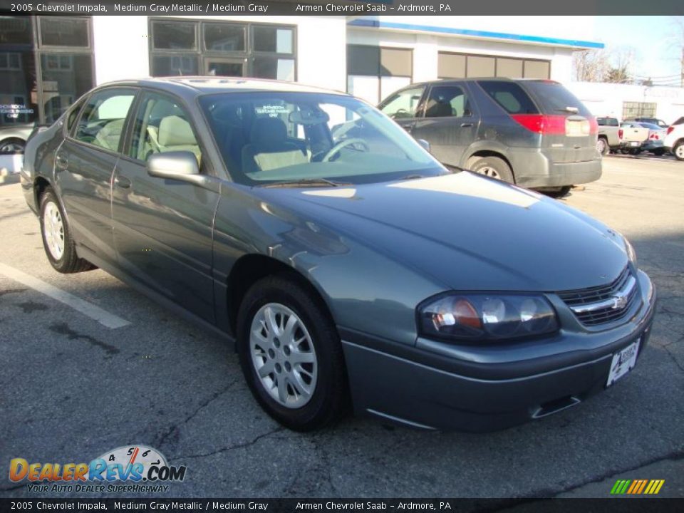 2005 Chevrolet Impala Medium Gray Metallic / Medium Gray Photo #4