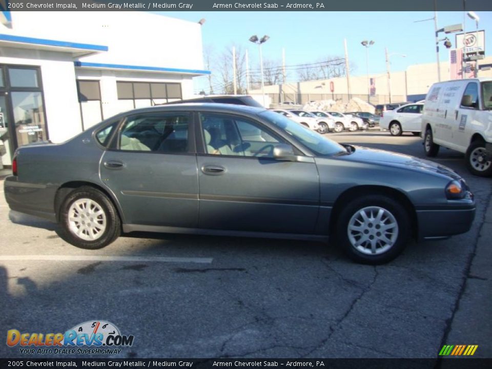 2005 Chevrolet Impala Medium Gray Metallic / Medium Gray Photo #6