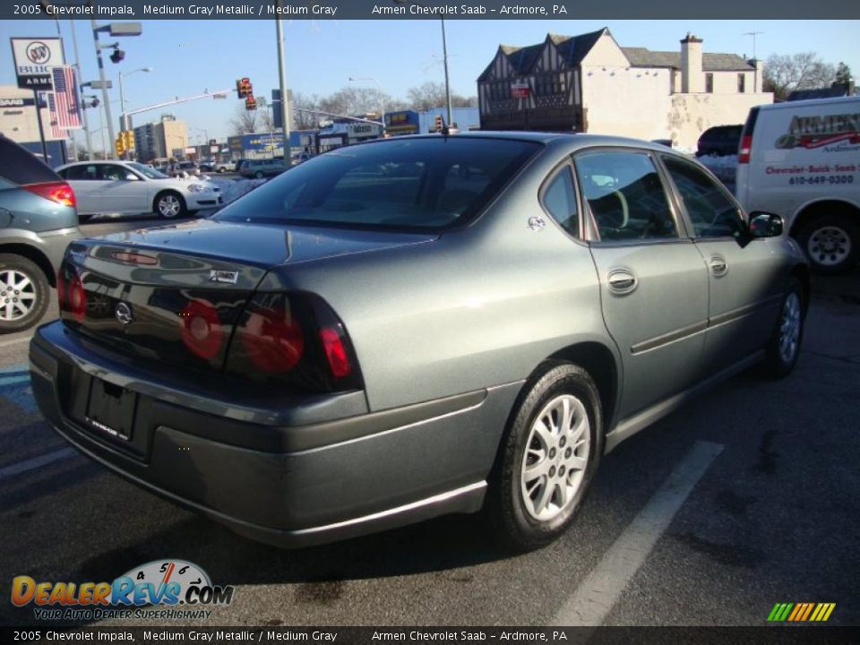 2005 Chevrolet Impala Medium Gray Metallic / Medium Gray Photo #7
