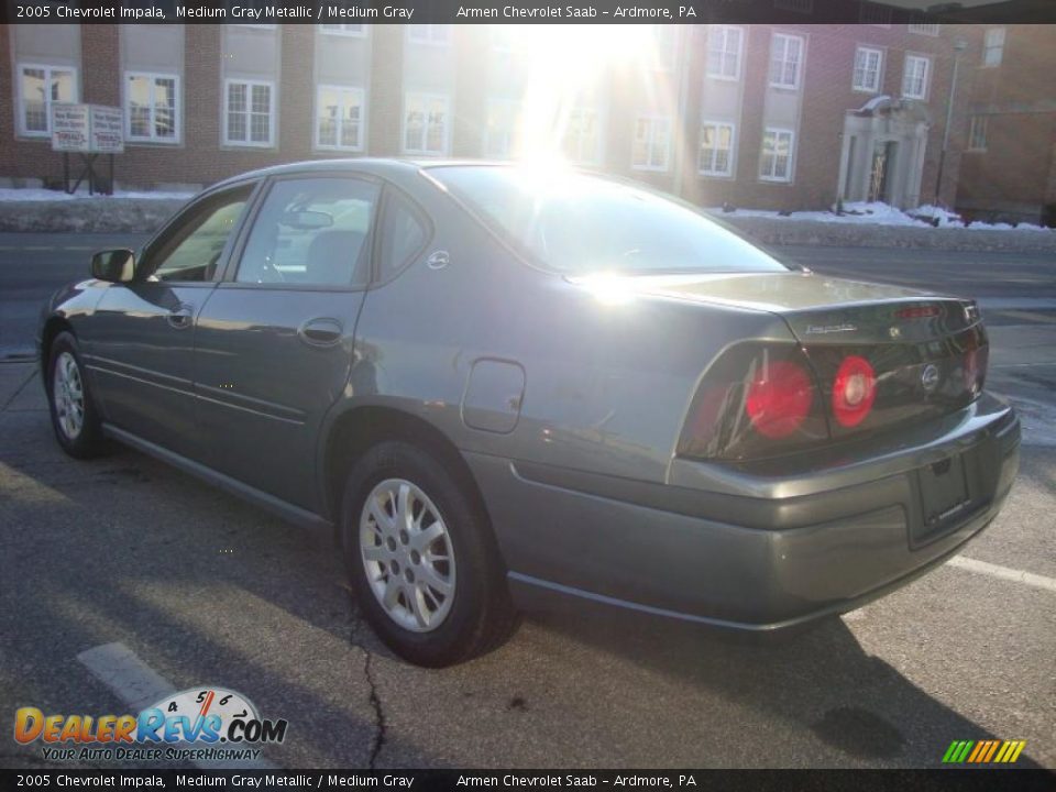 2005 Chevrolet Impala Medium Gray Metallic / Medium Gray Photo #9