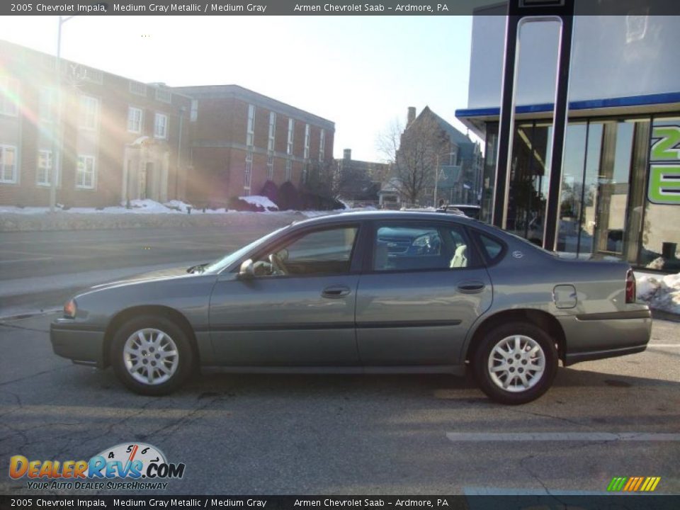 2005 Chevrolet Impala Medium Gray Metallic / Medium Gray Photo #10