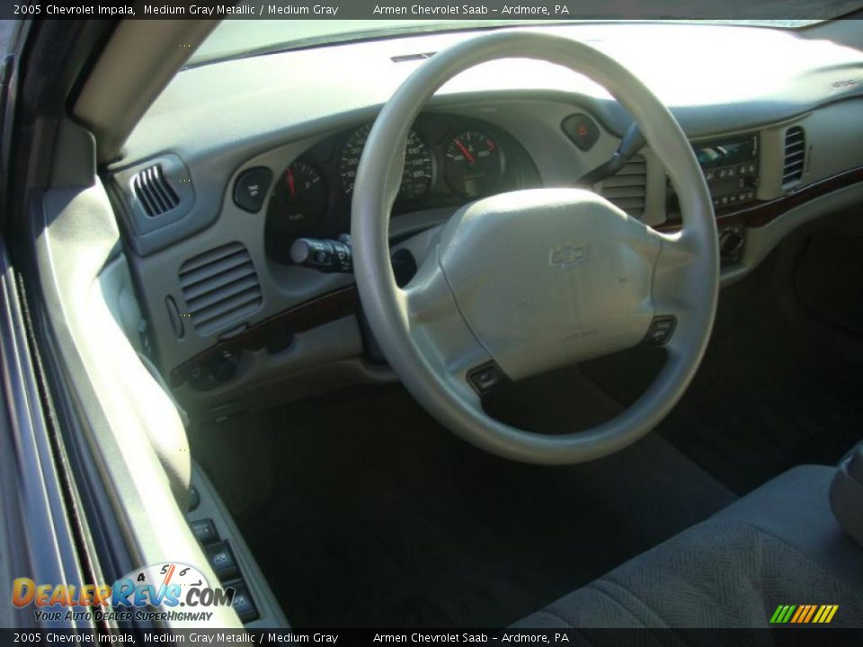 2005 Chevrolet Impala Medium Gray Metallic / Medium Gray Photo #11
