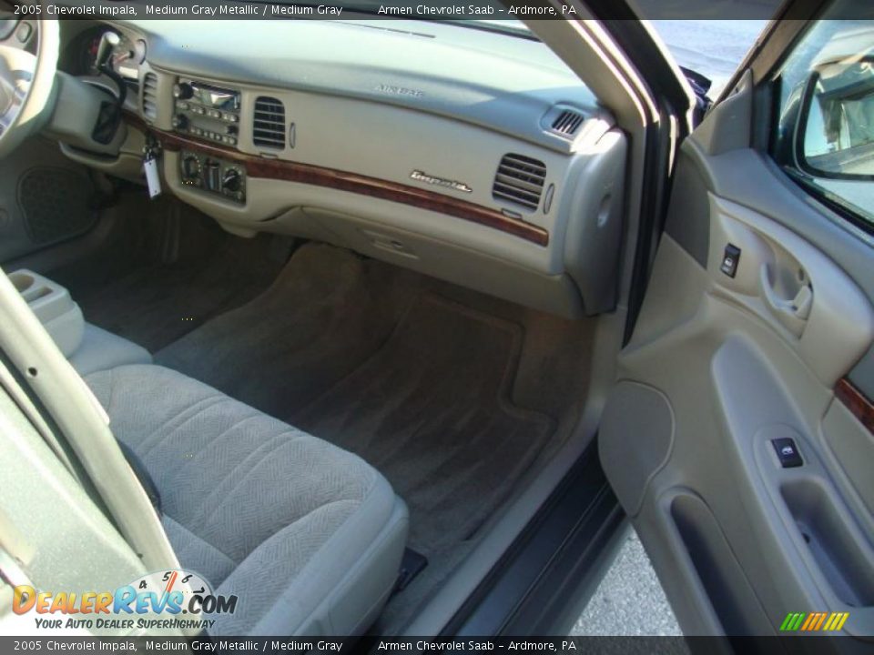 2005 Chevrolet Impala Medium Gray Metallic / Medium Gray Photo #16