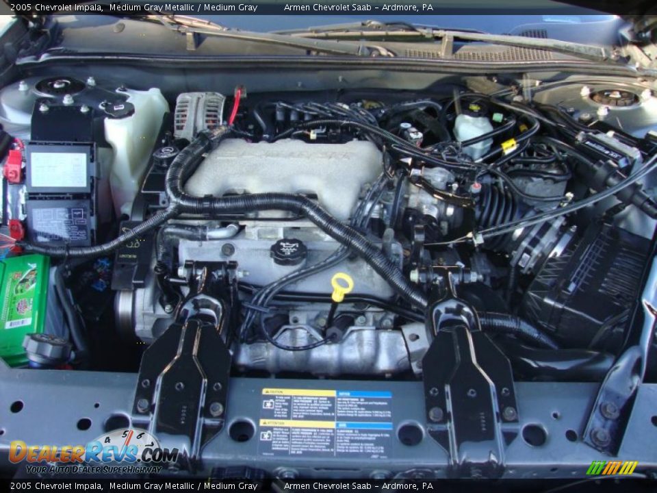 2005 Chevrolet Impala Medium Gray Metallic / Medium Gray Photo #27