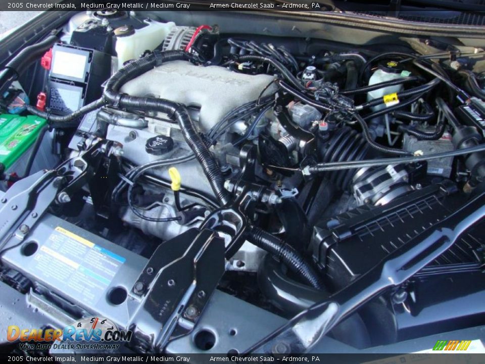 2005 Chevrolet Impala Medium Gray Metallic / Medium Gray Photo #28