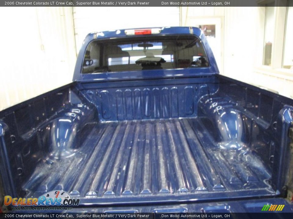 2006 Chevrolet Colorado LT Crew Cab Superior Blue Metallic / Very Dark Pewter Photo #8