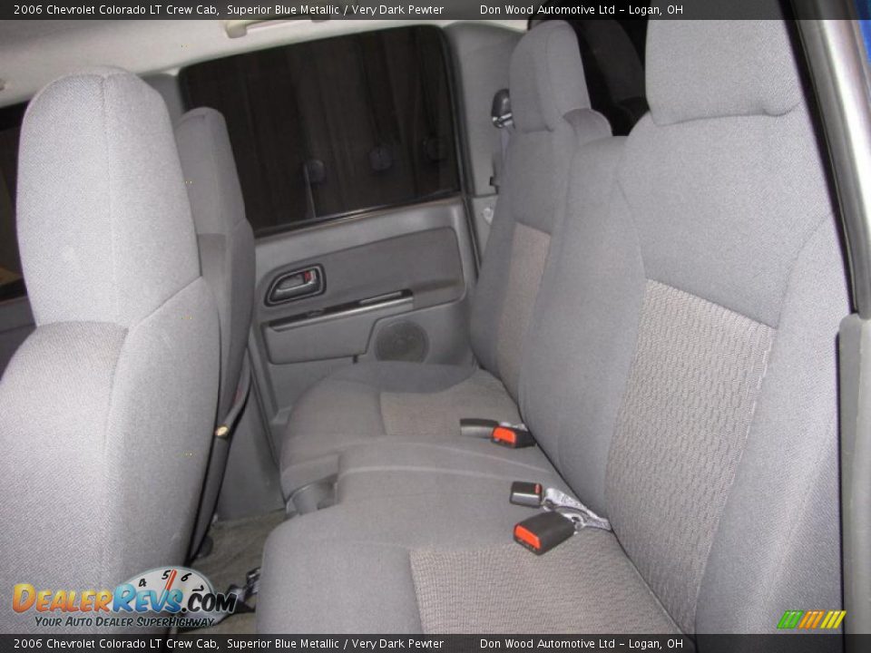 2006 Chevrolet Colorado LT Crew Cab Superior Blue Metallic / Very Dark Pewter Photo #13