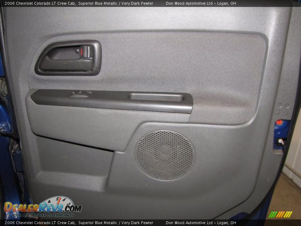 2006 Chevrolet Colorado LT Crew Cab Superior Blue Metallic / Very Dark Pewter Photo #16