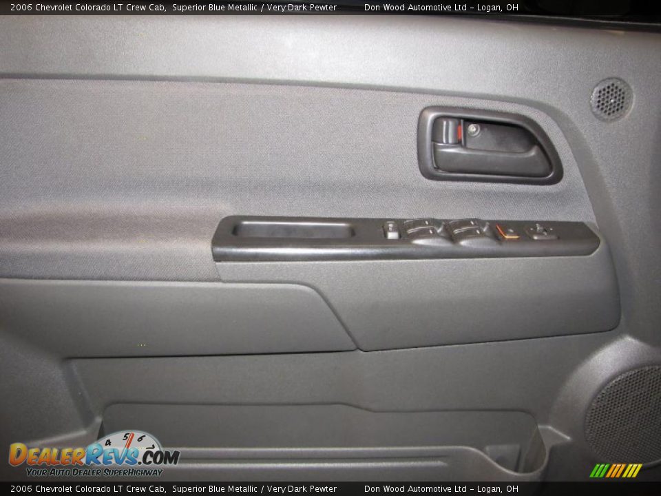 2006 Chevrolet Colorado LT Crew Cab Superior Blue Metallic / Very Dark Pewter Photo #17