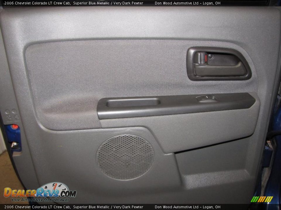 2006 Chevrolet Colorado LT Crew Cab Superior Blue Metallic / Very Dark Pewter Photo #18