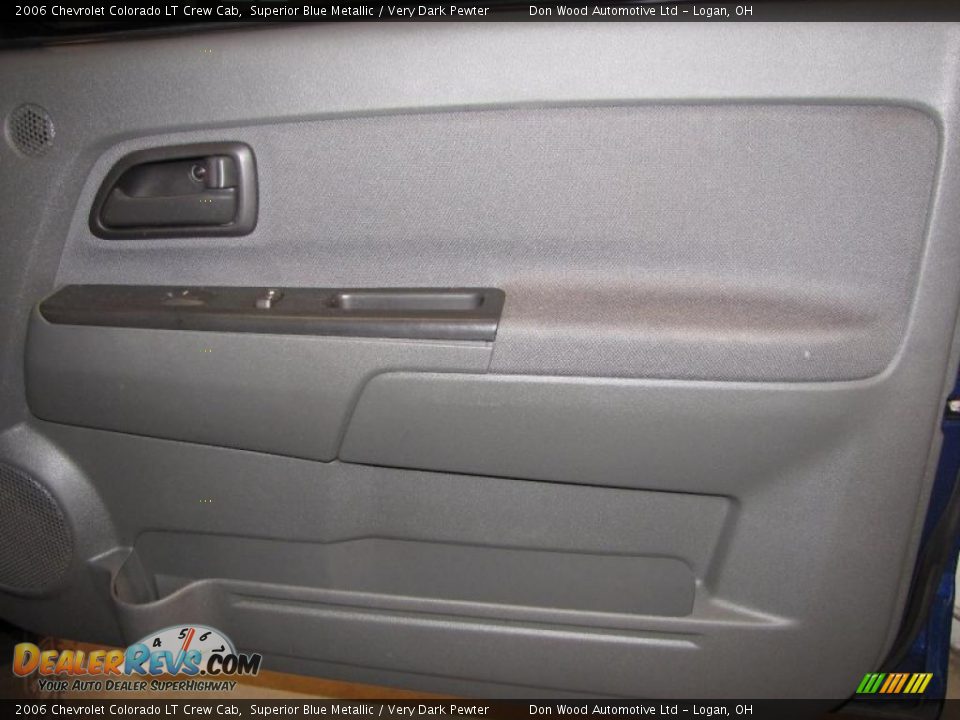 2006 Chevrolet Colorado LT Crew Cab Superior Blue Metallic / Very Dark Pewter Photo #19