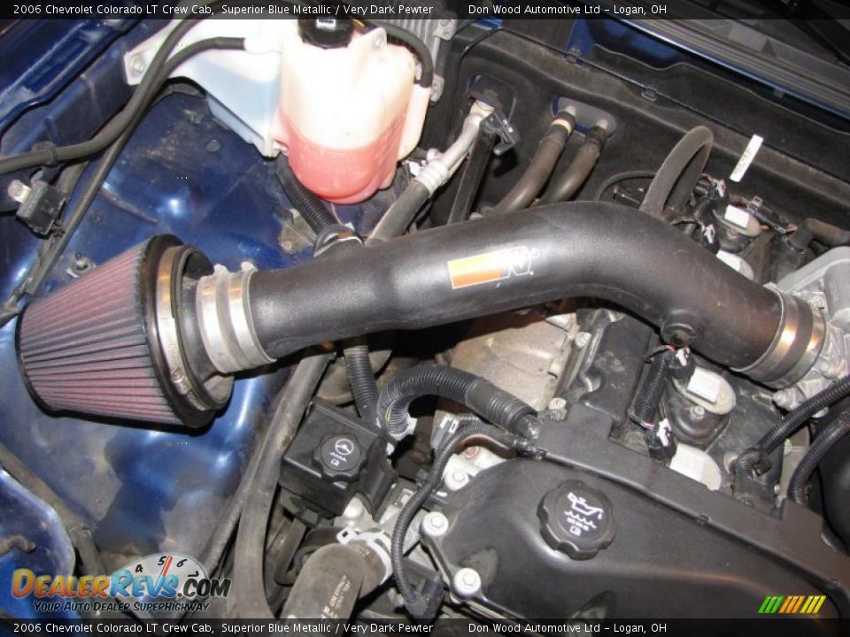 2006 Chevrolet Colorado LT Crew Cab Superior Blue Metallic / Very Dark Pewter Photo #23