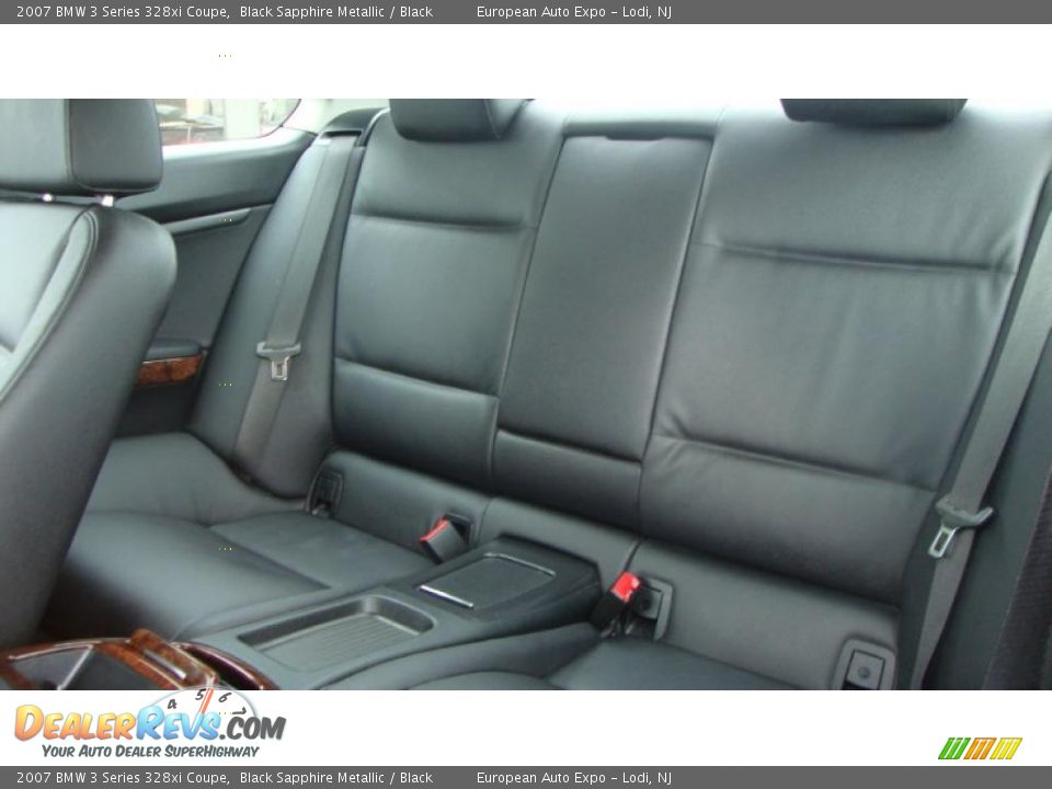 2007 BMW 3 Series 328xi Coupe Black Sapphire Metallic / Black Photo #10