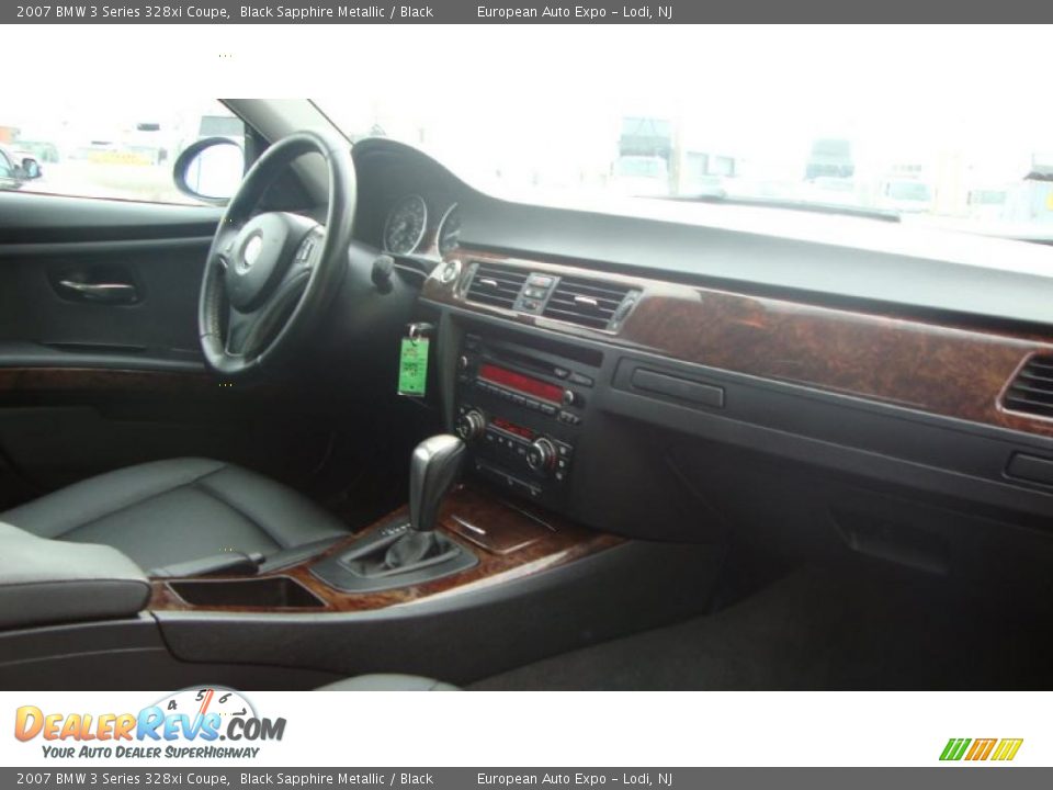 2007 BMW 3 Series 328xi Coupe Black Sapphire Metallic / Black Photo #11