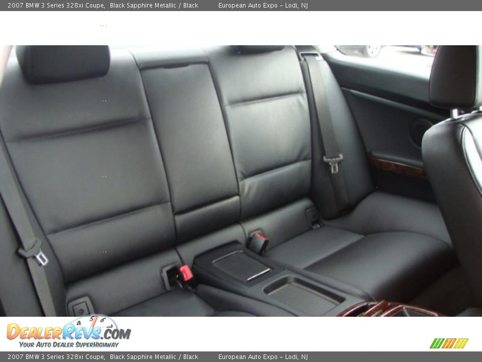 2007 BMW 3 Series 328xi Coupe Black Sapphire Metallic / Black Photo #13