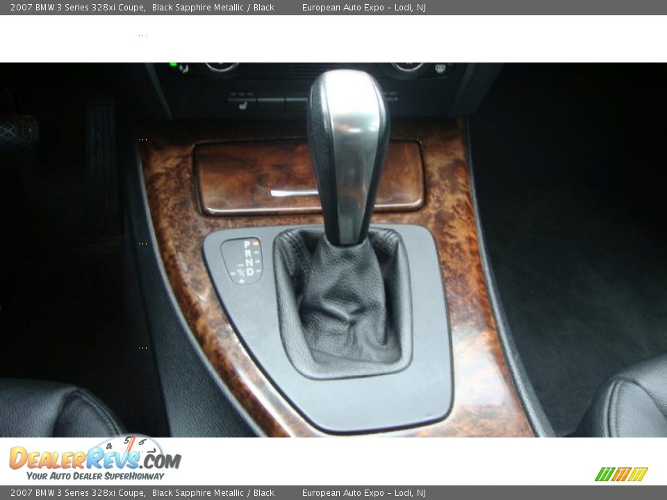 2007 BMW 3 Series 328xi Coupe Black Sapphire Metallic / Black Photo #14
