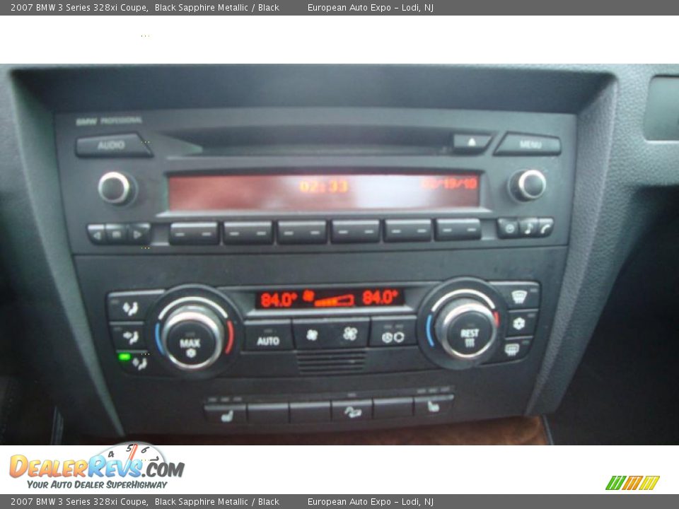 2007 BMW 3 Series 328xi Coupe Black Sapphire Metallic / Black Photo #15