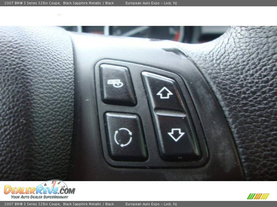 2007 BMW 3 Series 328xi Coupe Black Sapphire Metallic / Black Photo #17