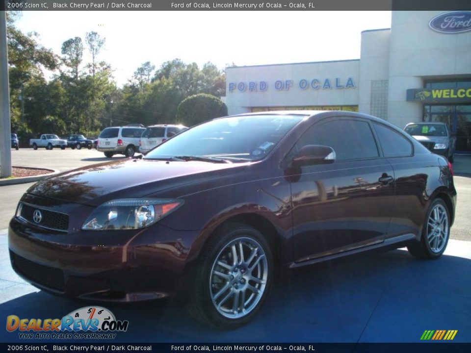 2006 Scion tC Black Cherry Pearl / Dark Charcoal Photo #1