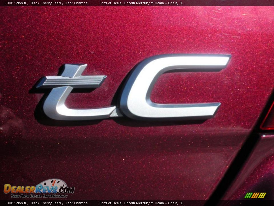 2006 Scion tC Black Cherry Pearl / Dark Charcoal Photo #9