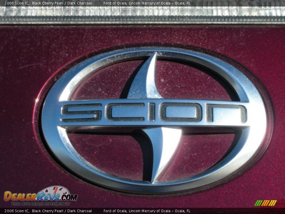 2006 Scion tC Black Cherry Pearl / Dark Charcoal Photo #10